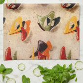 MoJo Kitchen Towel : AMOEBA 1 - KOPER KETTLE Theedoek (Gevouwen)