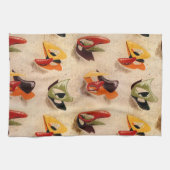 MoJo Kitchen Towel : AMOEBA 1 - KOPER KETTLE Theedoek (Horizontaal)
