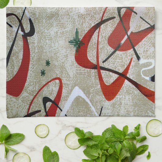 MoJo Kitchen Towel : BOOMERANG 2 - PRAIRIE ROOS Theedoek (Gevouwen)