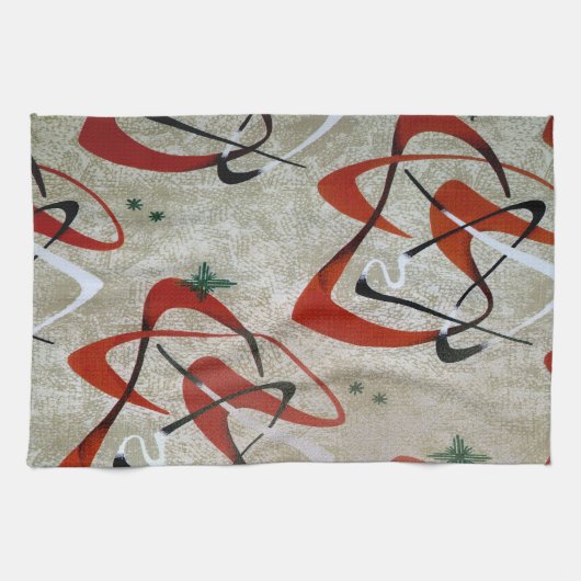 MoJo Kitchen Towel : BOOMERANG 2 - PRAIRIE ROOS Theedoek (Horizontaal)