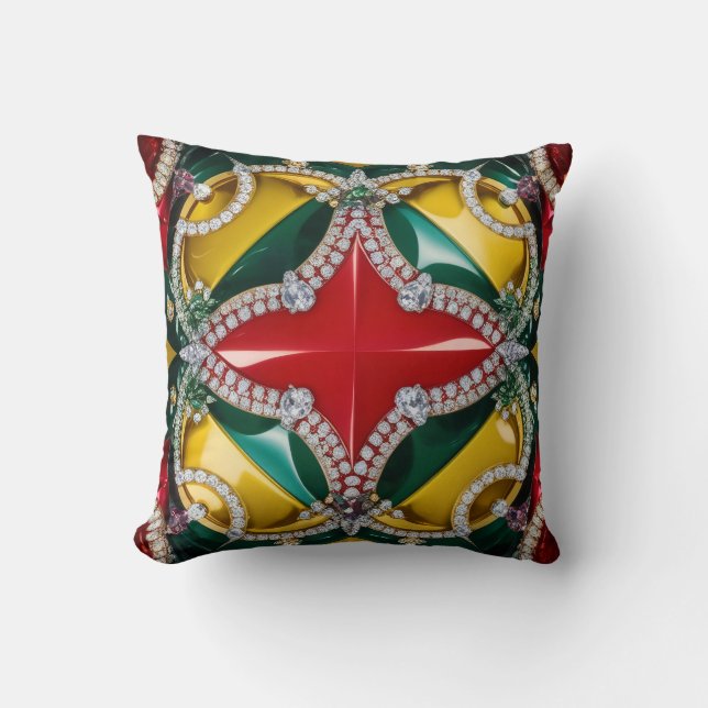 MoJo Kussen met Los Angeles Kleuren Ontwerp (Voorkant)