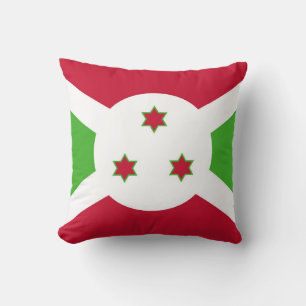MoJo Kussen met vlag van Burundi