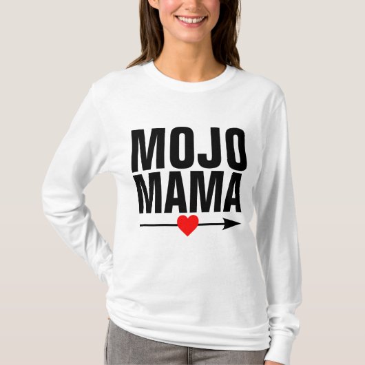 MOJO MAMA MOM T-Shirts (Voorkant)
