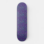 Mojo paars skateboard (Voorkant)