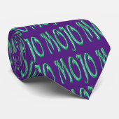 Mojo paarse necktie stropdas (Opgerold)