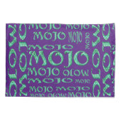 Mojo paarse pilazen kussensloop (Achterkant-Links)