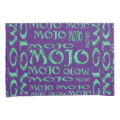 Mojo paarse pilazen kussensloop (Voorkant-Rechts)