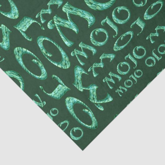 Mojo-papier voor groenweefsel tissuepapier (Detail)