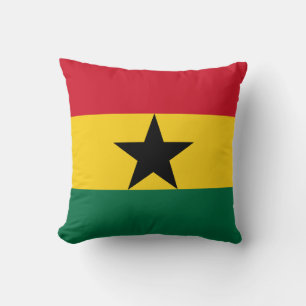MoJo Pillow met vlag van Ghana Kussen