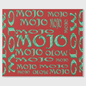 Mojo Red glossy inpakpapier (Vlak)