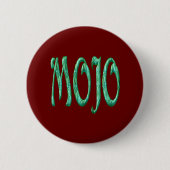 Mojo Red-knop Ronde Button 5,7 Cm (Voorkant)