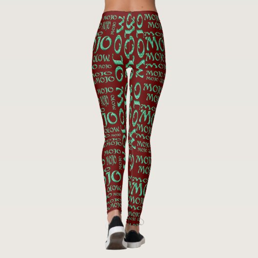 Mojo red leggings (Achterkant)
