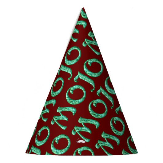 Mojo red party petten feesthoedjes (Links)