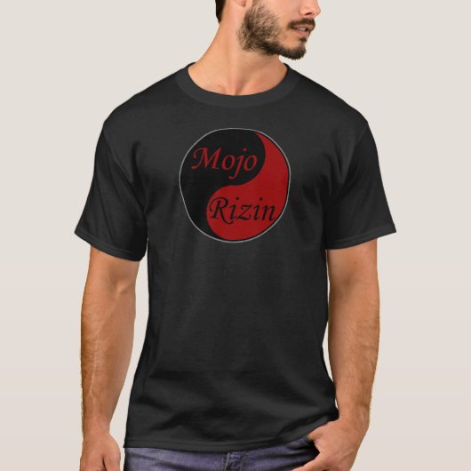 Mojo Rizin' Black - Large Logo Front T-shirt (Voorkant)
