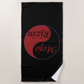 Mojo Rizin strandhanddoek Strandlaken (Voorkant)