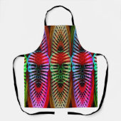 Mojo Skull All-Over Print Apron Schort (Voorkant)