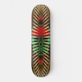 Mojo Skull Persoonlijk Skateboard (Voorkant)