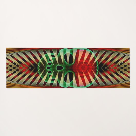 Mojo Skull Yoga Mat (Achterkant (horizontaal))