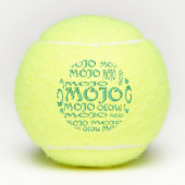 Mojo veel groene heldere Penn tennisballen (Voorkant)
