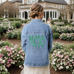 Mojo vrouwen denim jas jacket