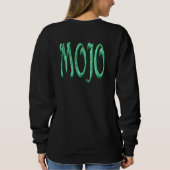 Mojo vrouwen zwarte sweatshirt achterkant (Achterkant)