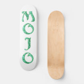 Mojo wit skateboard (Voorkant)