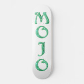 Mojo wit skateboard (Voorkant)