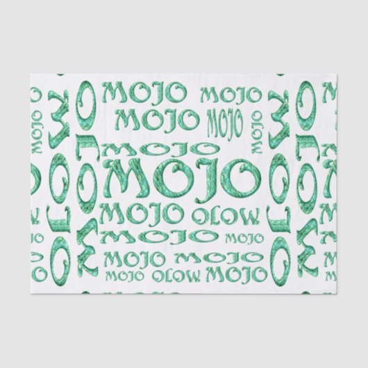 Mojo wit tissue papier (Voorkant)