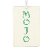 Mojo witte auto luchtverfrisser (Achterkant)