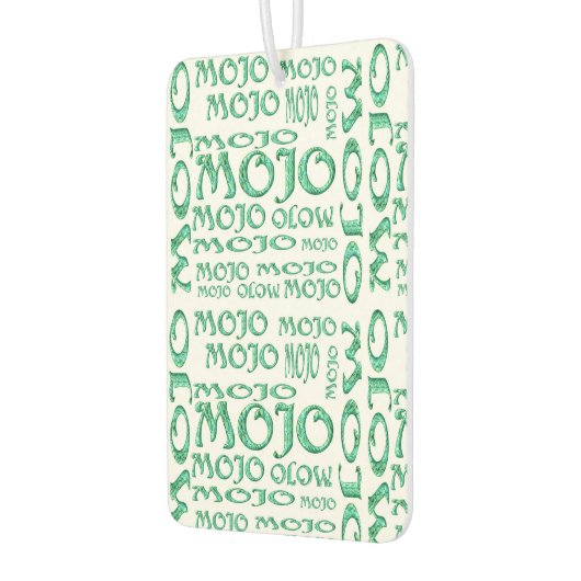 Mojo witte auto luchtverfrisser (Links)