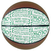 Mojo witte basketbal (Voorkant)