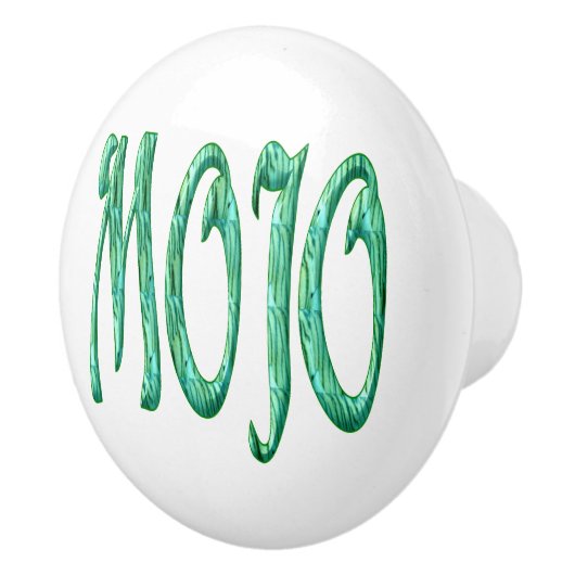 Mojo witte keramische knop (Rechts)