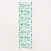 Mojo witte oefenmat yogamat (Voorkant)
