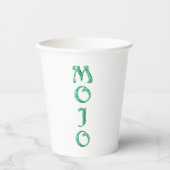 Mojo witte papieren bekers (Voorkant)