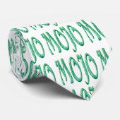 Mojo witte stropdas (Opgerold)