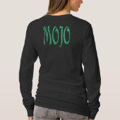 Mojo women black long sleeve t-shirt back (Achterkant)