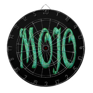 Mojo zwart dartboard dartbord