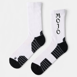 Mojo zwart-wit high performance sokken