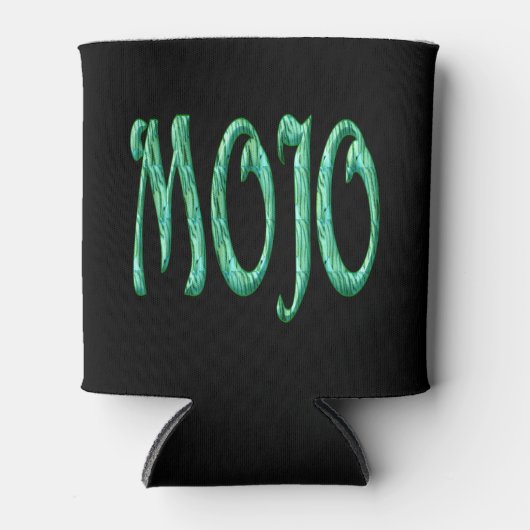 Mojo zwarte koelbox 2-side blikjeskoeler (Voorkant)