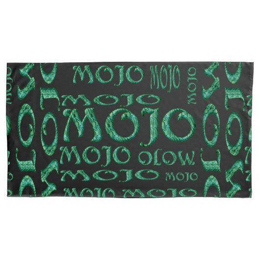 Mojo zwarte koningskussens kussensloop (Voorkant-Links)