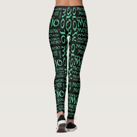 Mojo zwarte leggings (Achterkant)