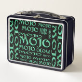 Mojo zwarte lunchbox (Voorkant)