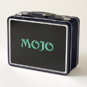 Mojo zwarte lunchbox (Achterkant)