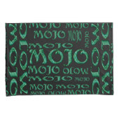 Mojo zwarte pelzen kussensloop (Voorkant-Rechts)