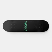 Mojo zwarte skateboard (Horizontaal)