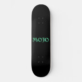 Mojo zwarte skateboard (Voorkant)