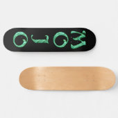 Mojo zwarte skateboard (Horizontaal)