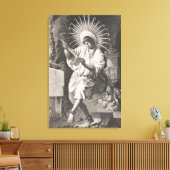 Mojos Indian Canvas Afdruk (Insitu (Woonkamer))