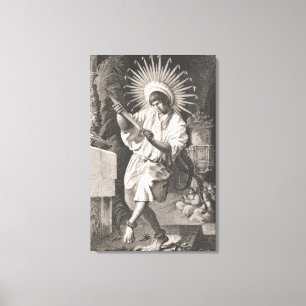 Mojos Indian Canvas Afdruk