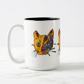 Mok - 040 - Drie katten (Links)